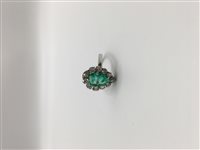 Anello Soma Gioielli Donna Anello in oro diamanti e smeraldo in Oro Smeraldo 2.05 Ct OCC/LOD AN OB/SM/BR - OCC/LOD AN OB/SM/BR